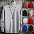 Fashion Solid Color Casual Knitted Lapel Sweater