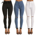 Women's Skinny Ripped Jeans