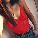 Cryptographic lace bodysuit For women backless