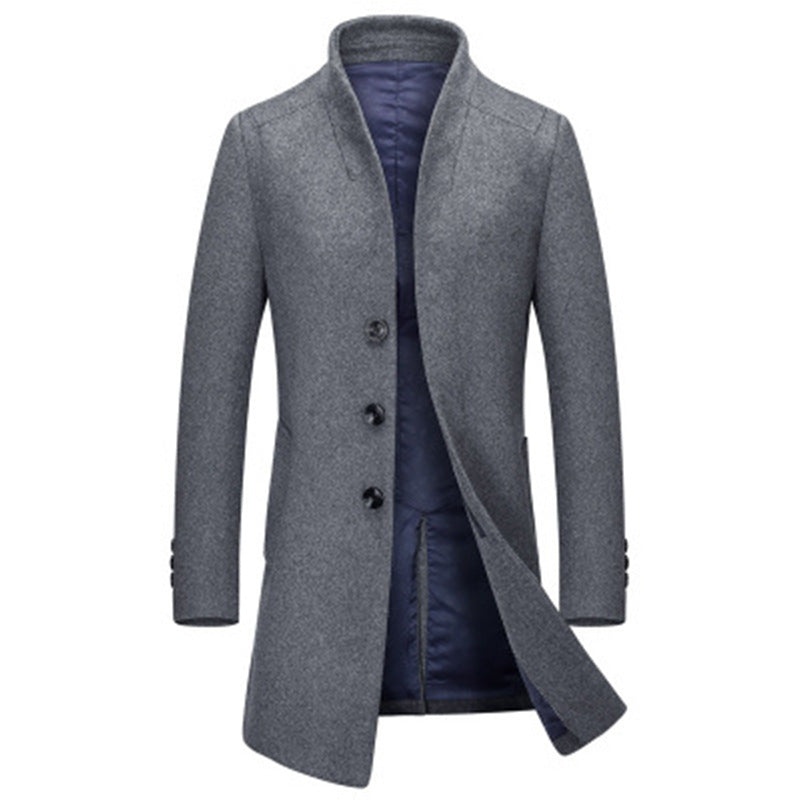 Men's windbreaker plus cotton thick woolen coat batch