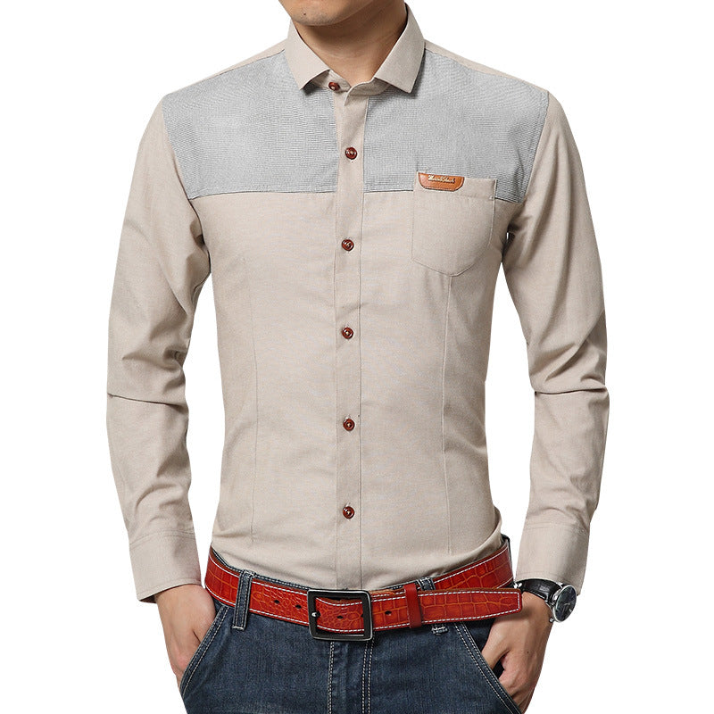 Men's Korean tailored shirt