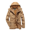 Hooded padded men's padded jacket