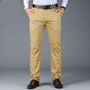 Men's pants high waist loose straight-leg pants business trousers