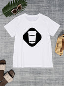 Graphic Round Neck Short Sleeve T-Shirt