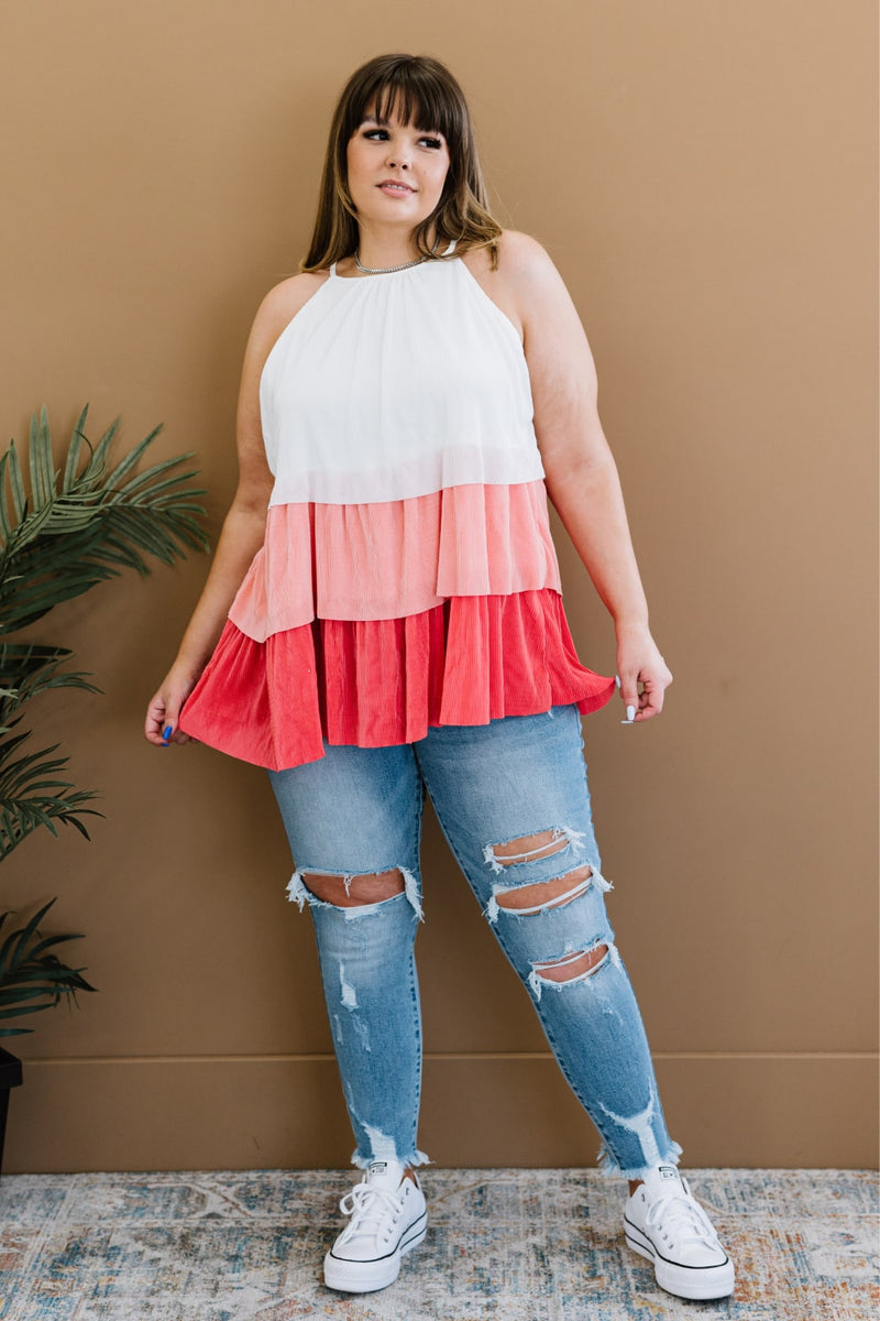 Hailey & Co Be The Good Full Size Run Layered Cami