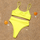 Women's Print Cami Top & Triangle Bikini Set