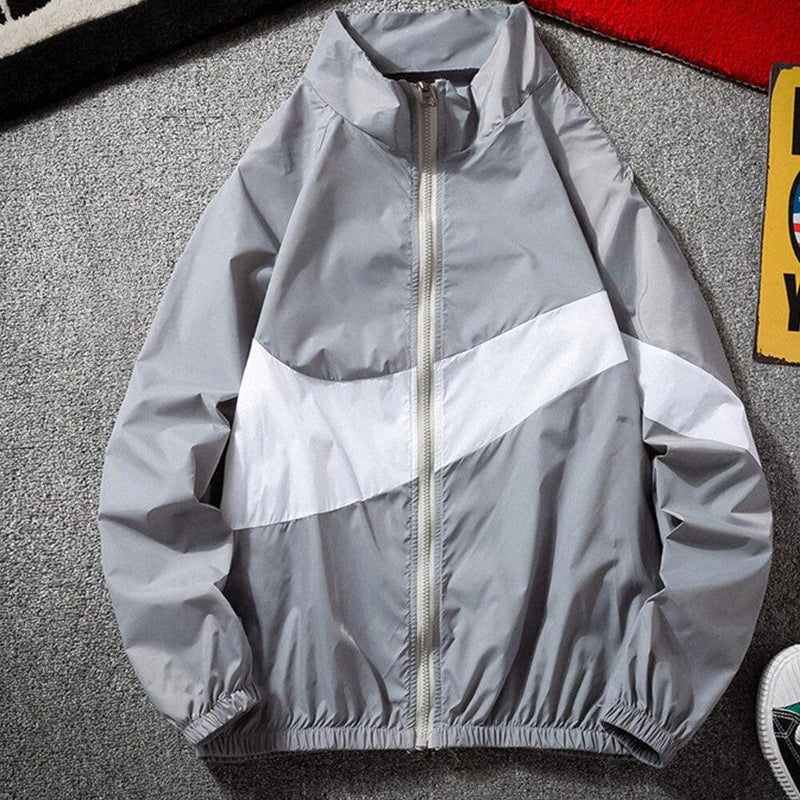 Men's Trendy Hoodie Windbreaker Jacket