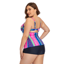 Women Print Four Corners Split swimwear