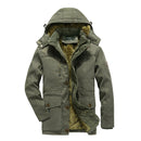 Hooded padded men's padded jacket