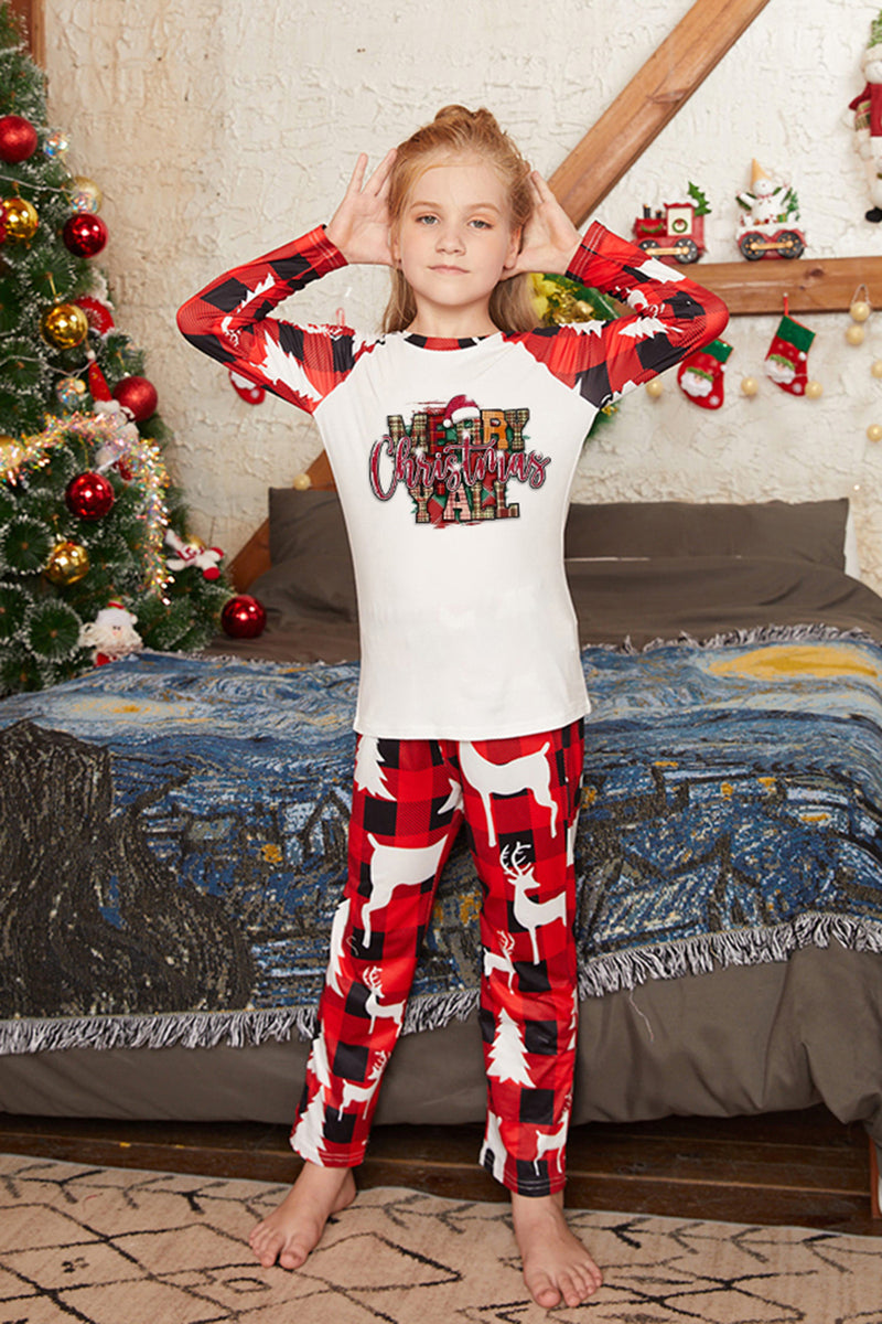 MERRY CHRISTMAS Y'ALL Graphic Top and Pants Set