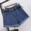 High Waist Women Jeans Denim Shorts
