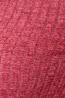 Double Take Ribbed Round Neck Lantern Sleeve Blouse