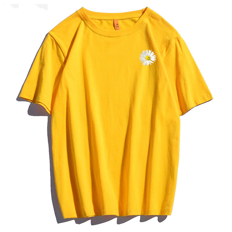 Summer cotton Korean style tide brand all-match half sleeve