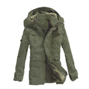Men's loose thick warm cotton jacket