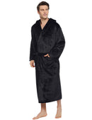 Patch pocket flannel nightgown