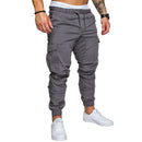 Casual Pants Tethered Elastic Waist Sports