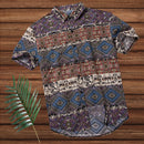Men Short Sleeve Hawaiian Shirt Summer Style Men Casual Beach Hawaii Shirts