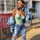 Cryptographic lace bodysuit For women backless