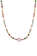 Multicolored Bead Necklace