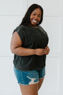 Sew In Love Heat Wave Full Size Run Acid Wash Tank Top