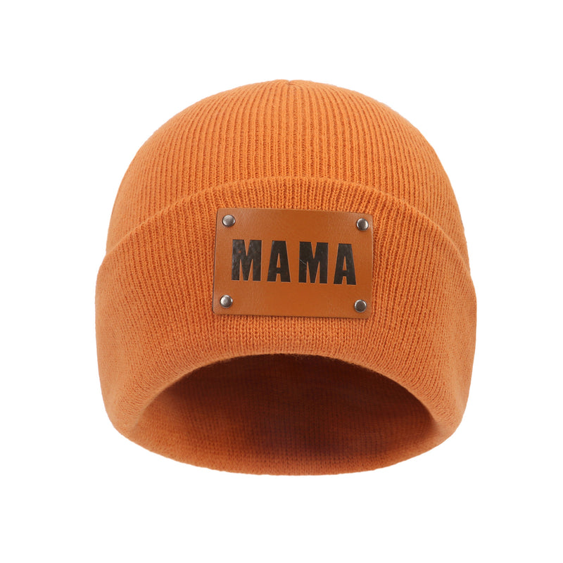 MAMA Warm Winter Knit Beanie