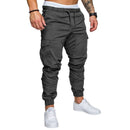 Casual Pants Tethered Elastic Waist Sports