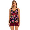 Women's printing two-piece swimwear