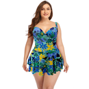 Women's plus size swimwear skirt