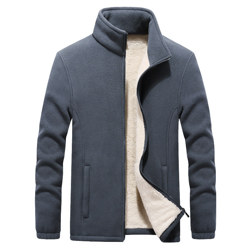 Men's Autumn And Winter Casual Fleece Jacket