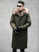Extra heavy sable coat for men