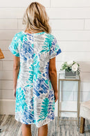 Tie-Dye Shirt Dress