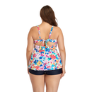 Plus size women's split swimwear