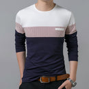 Men's long sleeve bottoming shirt