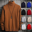 Fashion Solid Color Casual Knitted Lapel Sweater