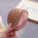 Faux Fur Open Toe Slippers