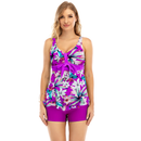 Women's printing two-piece swimwear