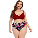 Women's plus size two-piece swimwear