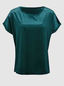 Round Neck Short Sleeve T-Shirt