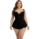 Women's plus size swimwear skirt