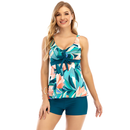 Women's printing two-piece swimwear