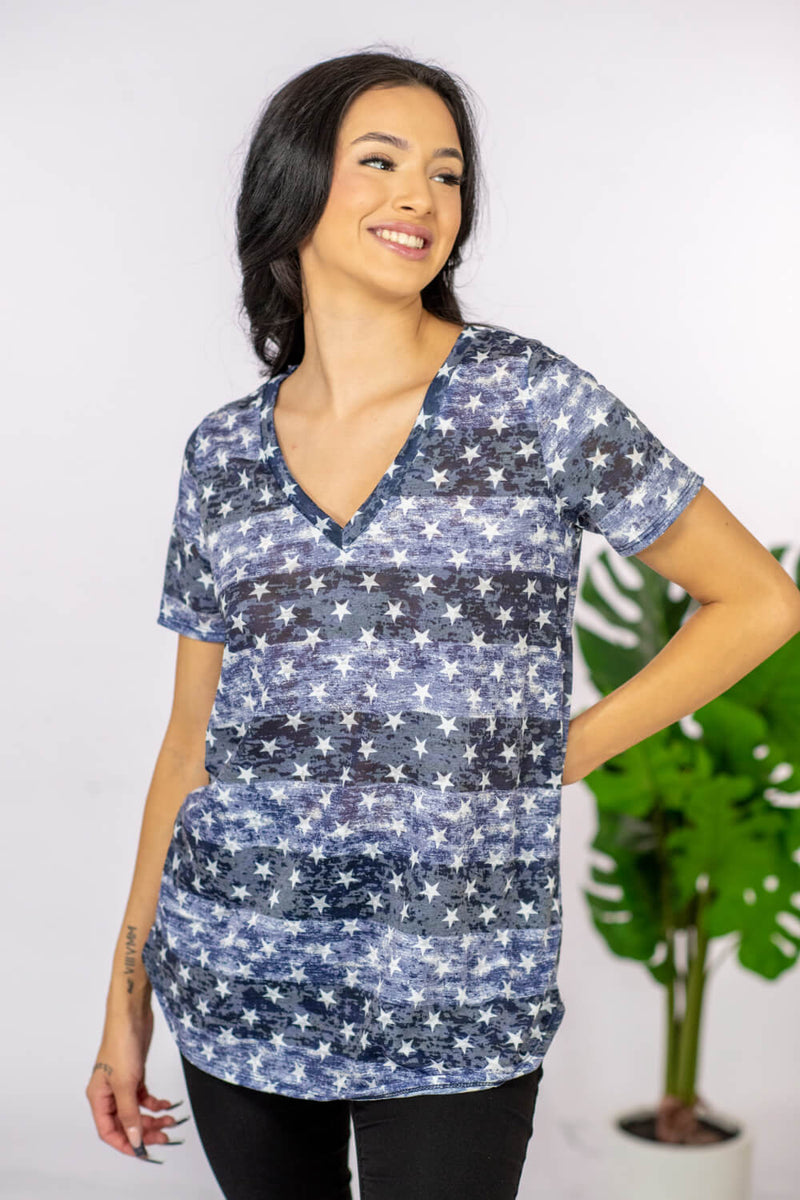 BiBi Night Sky Star Graphic Tee