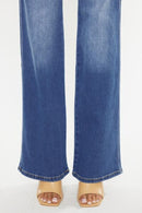 Kancan Ultra High Waist Gradient Flare Jeans