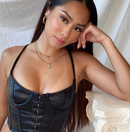 Deep V-Neck  Halter Sleeveless Tank Top