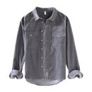 Retro Shirt With Double Pockets Panelling