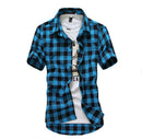 Slim-Fit Short-Sleeved Shirt