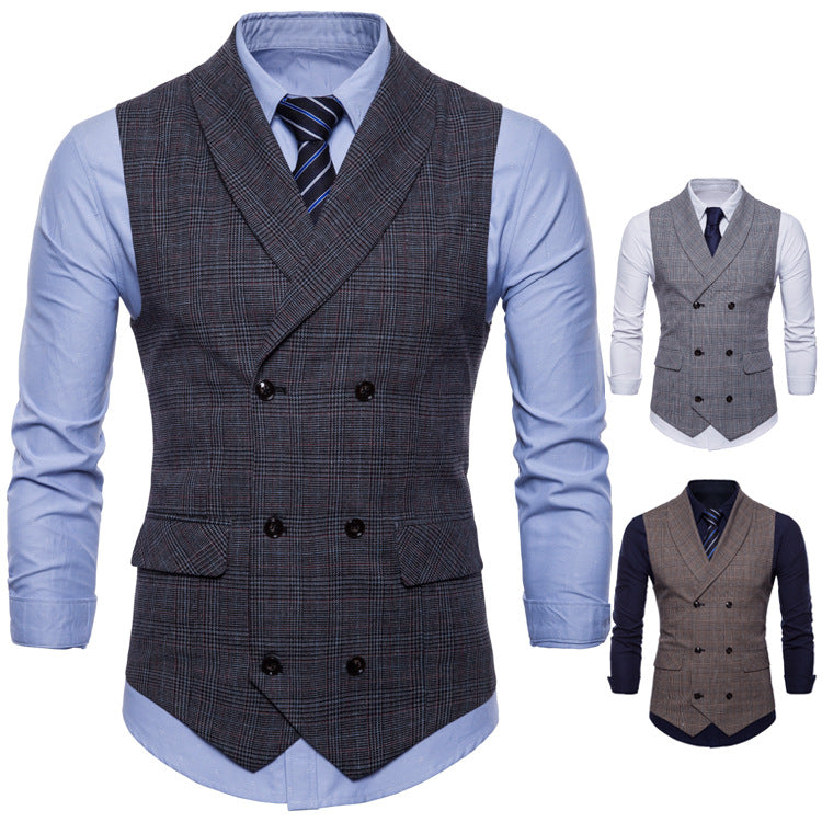 Men's business waistcoat trend