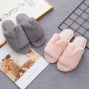 Faux Fur Open Toe Slippers