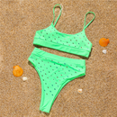 Women's Print Cami Top & Triangle Bikini Set