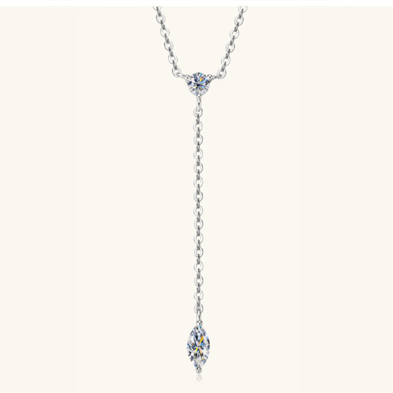 Moissanite 925 Sterling Silver Necklace