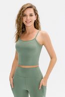 Cropped Yoga Cami